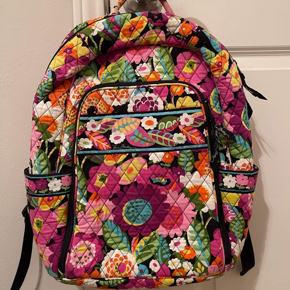 Vera Bradley book bag perfect condition